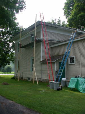 Replacing soffit and facia