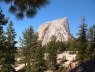 from trail to Half dome